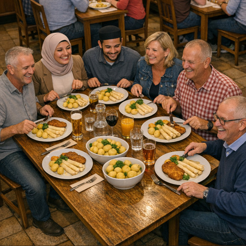 Veronika - der Spargel wächst...!