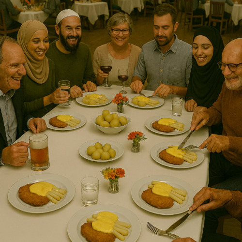 Veronika - der Spargel wächst...!